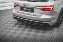 Audi A4 B9 S-Line 2015-2019 Bakre Splitter V.2 Maxton Design